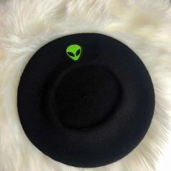 Unzzy Harajuku Black Beret KF90426 HOT SALE