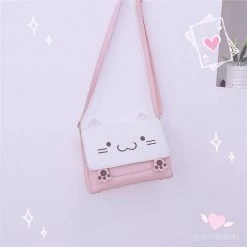 Unzzy HOT SALE Cartoon Cat Shoulder Bag KF908038