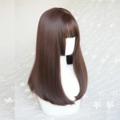 Unzzy HOT SALE Black Long Straight Wig KF9459