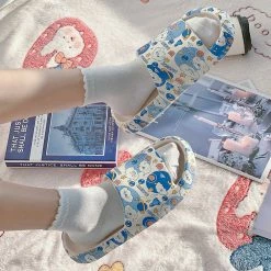Unzzy Cute Doodle Slippers KF82670