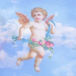 Unzzy Angel Mesh Top KF90242 HOT SALE