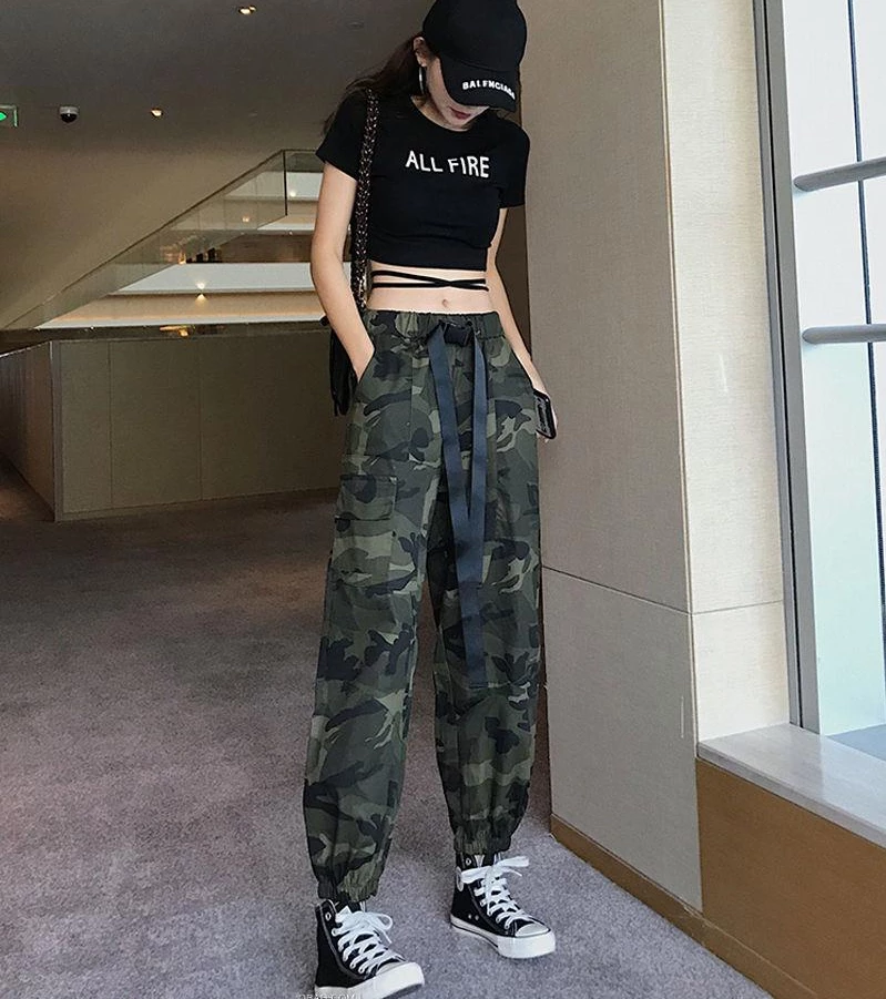 Unzzy Ulzzang Camouflage Pants KF90670 3 Unzzy Ulzzang Camouflage Pants KF90670