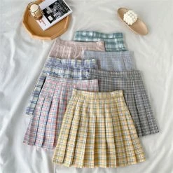 Unzzy Chic Pleated Skirt KF81450 8 Unzzy Chic Pleated Skirt KF81450