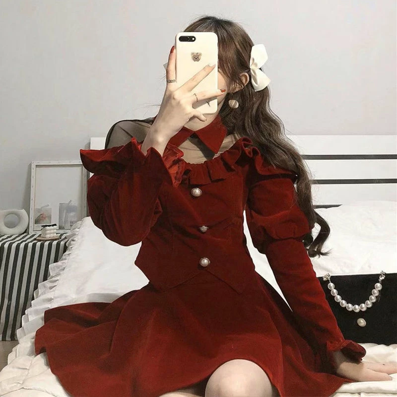 Unzzy Women's High Waist Solid Color Dress KF50521 4 Unzzy Women's High Waist Solid Color Dress KF50521