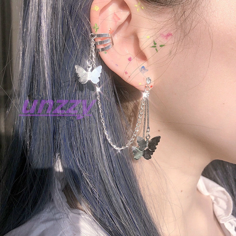 Unzzy HOT SALE Butterfly Ear Bone Clip Earrings KF90482 1 Unzzy HOT SALE Butterfly Ear Bone Clip Earrings KF90482