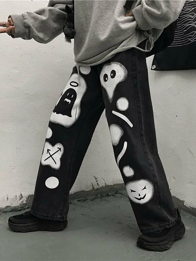 Unzzy Dark Anime Pants KF81168 HOT SALE 4 Unzzy Dark Anime Pants KF81168 HOT SALE