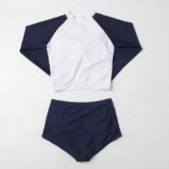 Unzzy Two Piece Blue Swimsuit KF82665