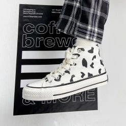 Unzzy Cow Canvas Shoes KF82216 HOT SALE