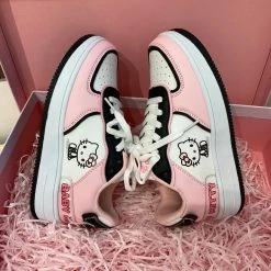 Unzzy Kitty Cute Pink Sneakers KF82570