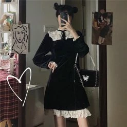 Unzzy Lace Black Dress KF81628 HOT SALE 14 Unzzy Lace Black Dress KF81628 HOT SALE