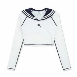 Unzzy Navy Sailor Suit Swimsuit Suit KF82030