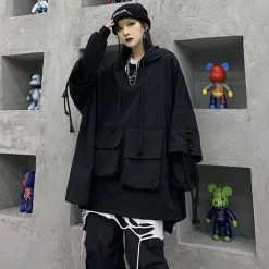 Unzzy HOT SALE Punk Workwear Hoodie KF82346