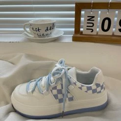 Unzzy Blue Platform All-match Shoes KF82169 10 Unzzy Blue Platform All-match Shoes KF82169