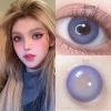 Unzzy All Contact Lenses Blue Contact Lenses (two Pieces) KF24138