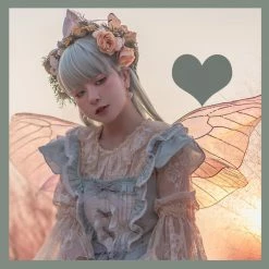 Unzzy Green Long Straight Wig KF82106