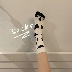 Unzzy Cute Cow Socks KF8154