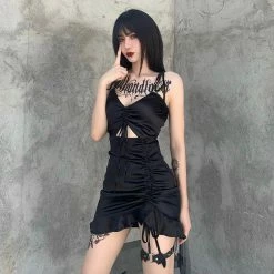 Unzzy Chic Sling Dress KF81820 HOT SALE