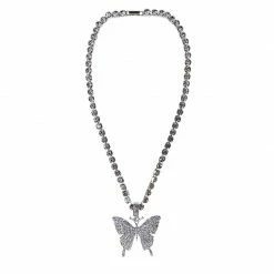 Unzzy Harajuku Butterfly Necklace KF81610 HOT SALE