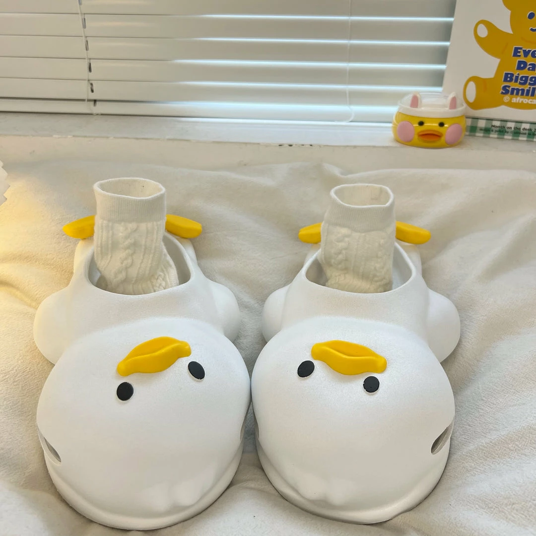 Unzzy HOT SALE Cute Little Duck Slippers KF82712 3 Unzzy HOT SALE Cute Little Duck Slippers KF82712
