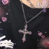 Unzzy HOT SALE Harajuku Cross Necklace KF81926