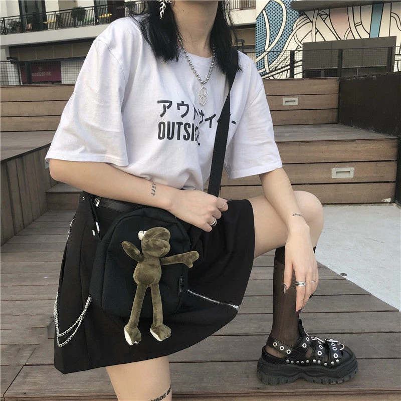 Unzzy HOT SALE Ulzzang Shoulder Bag KF90802 4 Unzzy HOT SALE Ulzzang Shoulder Bag KF90802