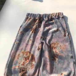 Unzzy HOT SALE Angel Oil Painting Pants KF81708