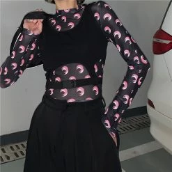 Unzzy HOT SALE Moon T-shirt Two-piece Set KF81592 7 Unzzy HOT SALE Moon T-shirt Two-piece Set KF81592