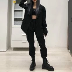 Unzzy HOT SALE Ulzzang Green Pants KF9592 8 Unzzy HOT SALE Ulzzang Green Pants KF9592