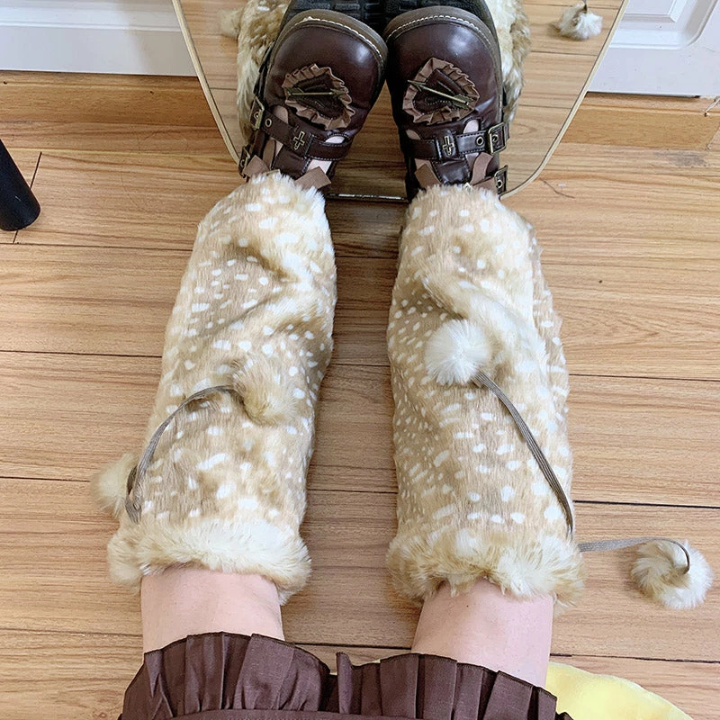 Unzzy Fawn Pattern Leg Cover KF81715 HOT SALE 3 Unzzy Fawn Pattern Leg Cover KF81715 HOT SALE