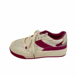 Unzzy Strawberry Pink White Shoes KF82707 HOT SALE