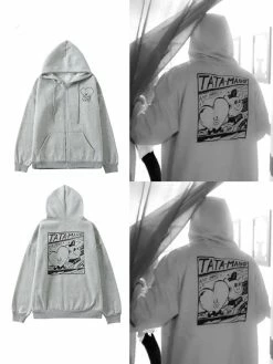 Unzzy BTS Grey Hoodie KF9368 HOT SALE