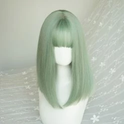 Unzzy Green Wig KF90445