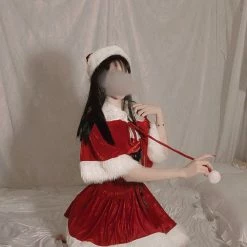 Unzzy Christmas Winter Shawl Dress (3-PIECE SET） KF82482 HOT SALE