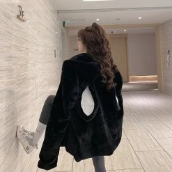 Unzzy Rabbit Ear Coat KF81764 HOT SALE