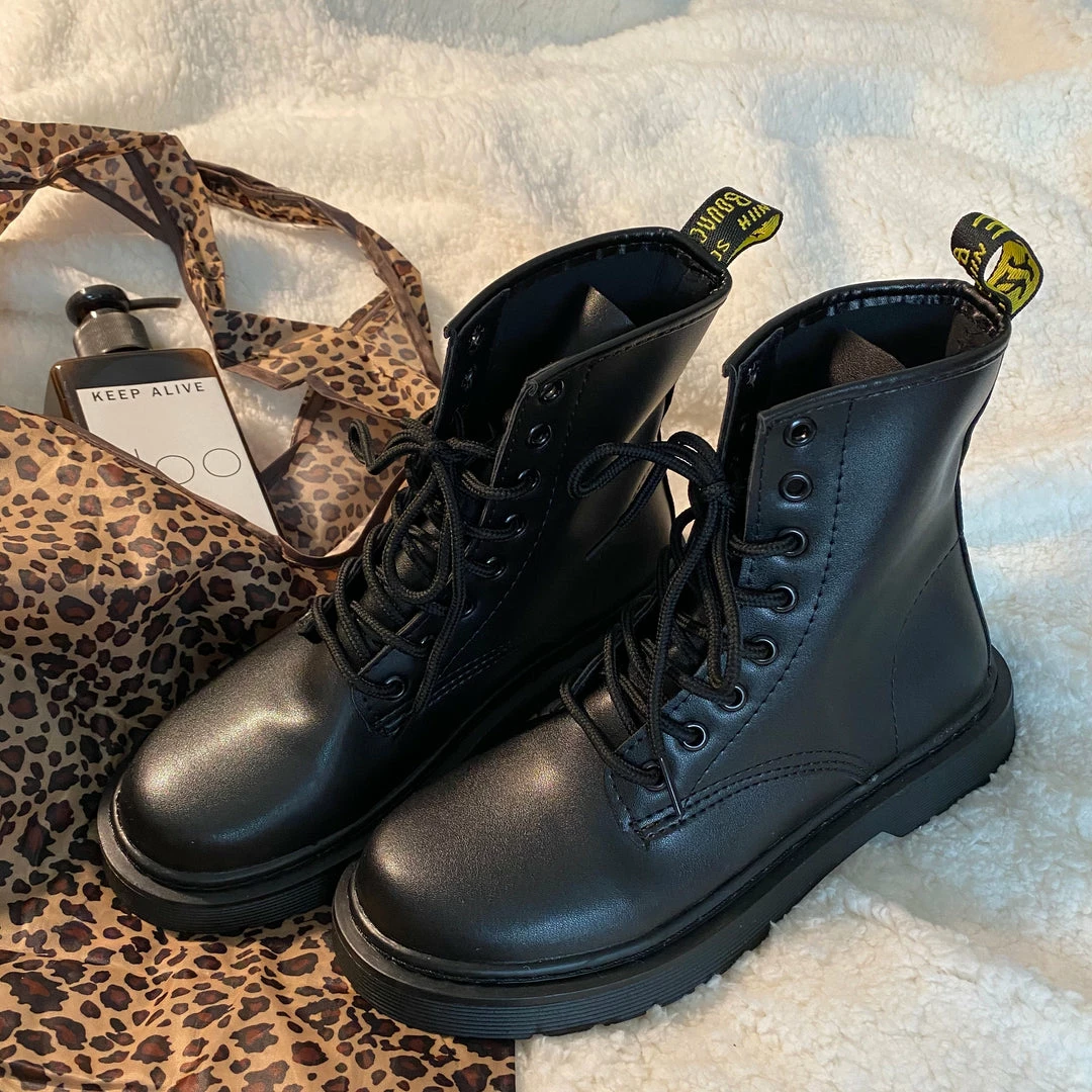 Unzzy HOT SALE Ulzzang Martin Boots KF81737 4 Unzzy HOT SALE Ulzzang Martin Boots KF81737