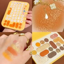 Unzzy Seventeen Color Keyboard Eye Shadow MK0048