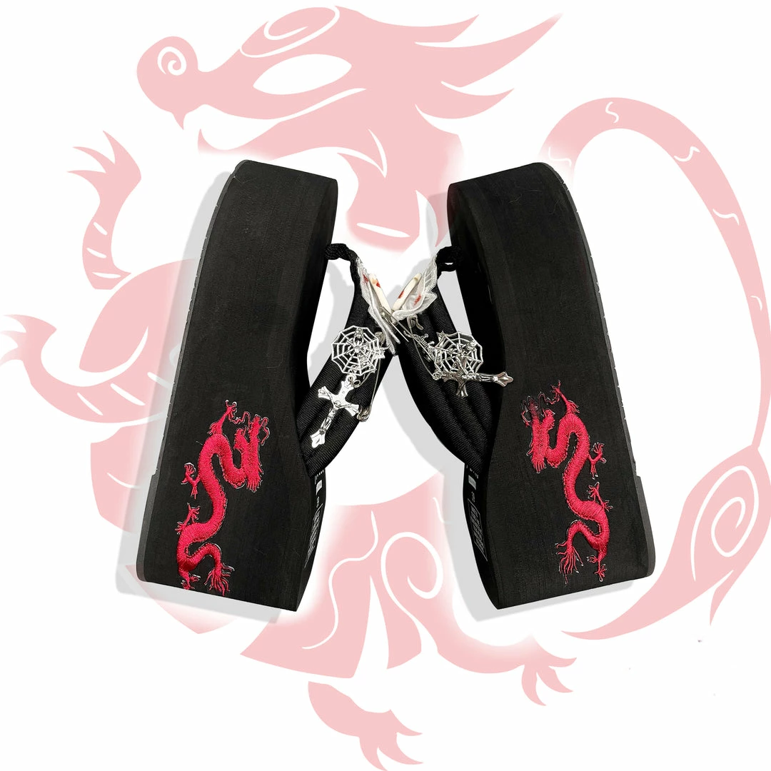 Unzzy HOT SALE Retro Platform Slippers KF82405 3 Unzzy HOT SALE Retro Platform Slippers KF82405