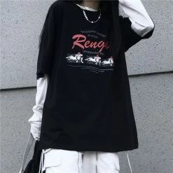 Unzzy HOT SALE Anime Round Neck Long Sleeve Top KF80055 8 Unzzy HOT SALE Anime Round Neck Long Sleeve Top KF80055