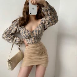 Unzzy Fashion All-match Skirt KF81797 HOT SALE