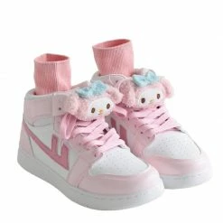 Unzzy Pink High-top Sneakers KF90087 HOT SALE