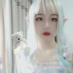 Unzzy Long Roll Wig KF90749