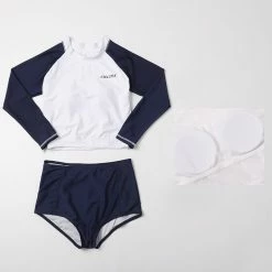 Unzzy Two Piece Blue Swimsuit KF82665