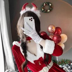 Unzzy Horns Elk Headband Christmas Hat KF82471 HOT SALE