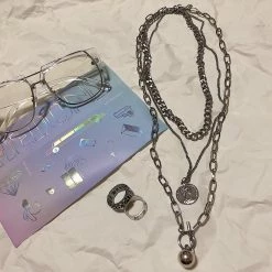 Unzzy HOT SALE Harajuku Unisex Necklace KF81362