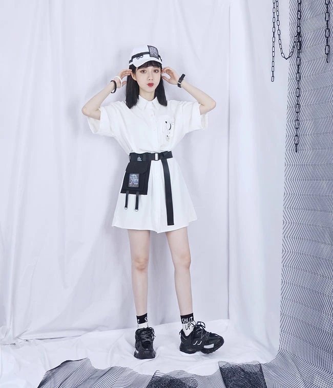 Unzzy Ulzzang Pleated Skirt (without Shirt) KF81278 HOT SALE 4 Unzzy Ulzzang Pleated Skirt (without Shirt) KF81278 HOT SALE