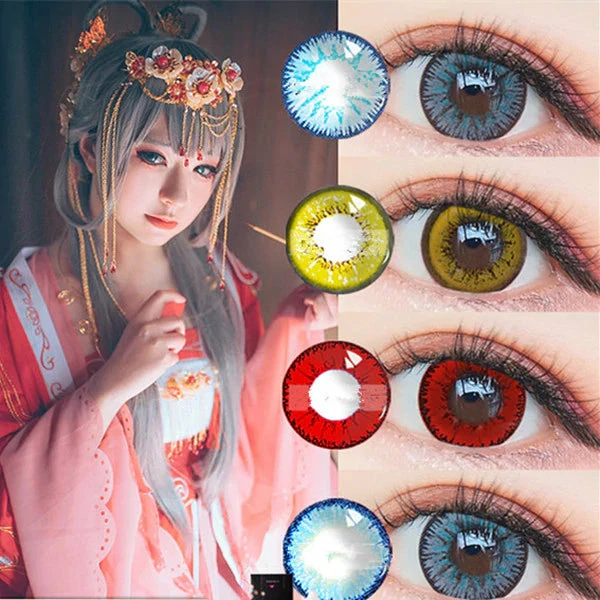 Unzzy All Contact Lenses Cosplay Contact Lenses(TWO PIECES) KF44456 1 Unzzy All Contact Lenses Cosplay Contact Lenses(TWO PIECES) KF44456