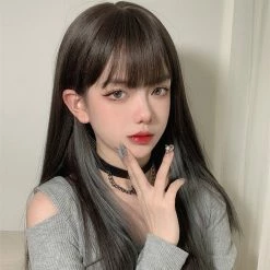 Unzzy LONG STRAIGHT WIG KF82241