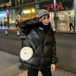 Unzzy Retro Black Cotton Jacket KF82362 7 Unzzy Retro Black Cotton Jacket KF82362