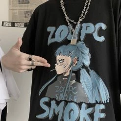 Unzzy Unisex Anime T-shirt KF81456 HOT SALE