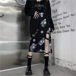 Unzzy HOT SALE Punk Dark Skirt KF81718